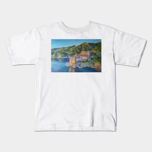 Mount Athos, Greece, Gregoriou Monastery Kids T-Shirt